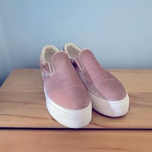 Superga platform sneaker 9.5